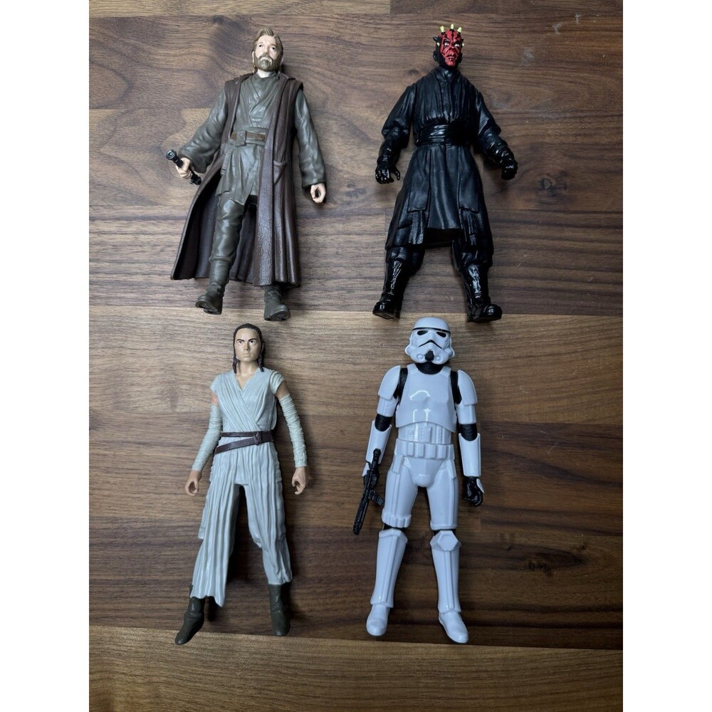 Star Wars Darth Maul Final Duel 6" Action Figure LFL Hasbro Black Plastic